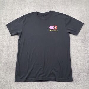 Reebok Shirt Adult Large Black Short Sleeve Cardi B Casual Unisex